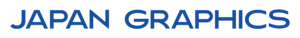 Japan Graphics official logo in blue